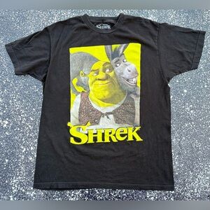 SHREK & DONKEY Graphic T-Shirt Size Large